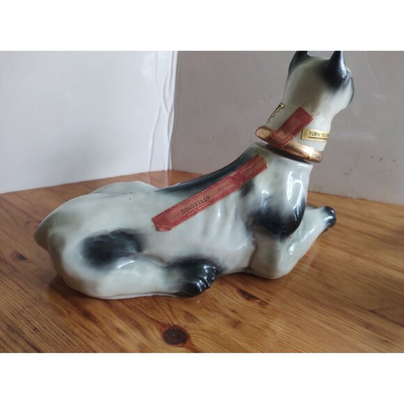 VINTAGE 1976 GREAT DANE DOG JAMES BEAM REGAL CHINA DECANTER BOTTLE ~ EMPTY - Picture 6 of 16